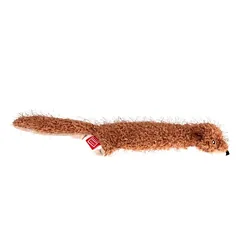 Žaislas šunims GiGwi Plush Friendz Medium Squireel Skin pliušinis voverės kailis — 4 nuotrauka