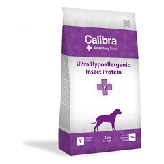CALIBRA VD Dog Insect sausas maistas šunims su vabzdžiais, 2kg