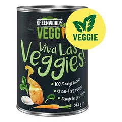 Greenwoods Veggie su jogurtu, bulvėmis, morkomis ir špinatais, drėgnas maistas šunims — 2 nuotrauka