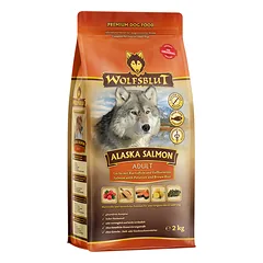 WOLFSBLUT Alaska Salmon Adult sausas maistas suaugusiems šunims su lašiša ir bulvėmis, 2 kg