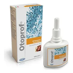 Otoprof 100 ml – Ausų valiklis šunims, esant gausiam sieros pertekliui