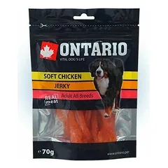 Ontario Dog Adult Soft Chicken Jerky 70 g