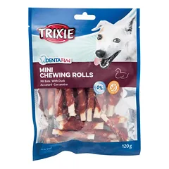 Trixie Denta Fun skanėstai šunims, kramtomi antienos suktinukai 120 g