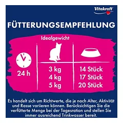 Vitakraft Vita Hearts Immunity skanėstai katėms, < 49 g — 4 nuotrauka