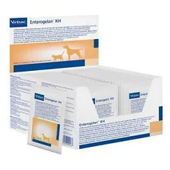 Virbac Enterogelan KH katėms ir šunims ūmių žarnyno absorbcijos sutrikimų mažinimui, 10 g x 50 vnt.