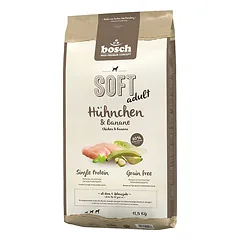 BOSCH Soft su vištiena ir bananais 12,5 kg