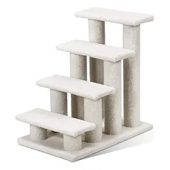 GIANTEX 4-Stöckige Katzentreppe Mit Kratzbaum Und Spielbereich