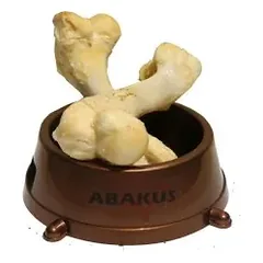 Džiovinti kiaulės kaulai balti (10 vnt)