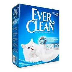 Ever Clean Extra Strong Clumping Unscented 6 L - kačių kraikas nuotrauka
