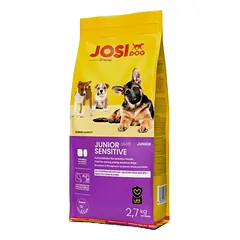 JosiDog Junior Sensitive sausas pašaras jautriems jauniems šunims, 2,7 kg
