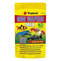 Tropical Mini Wafers Mix maistas dugninėms žuvims 18 g