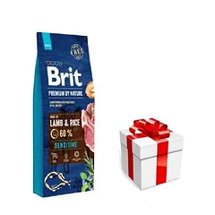 BRIT Premium By Nature Sensitive ėriena 8kg + Staigmena ŠUNIUI