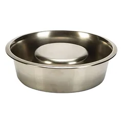 Beeztees lėto ėdimo dubenėlis šunims ant stovo, nerūdijantis plienas, Skersmuo: 25 cm — 2 nuotrauka
