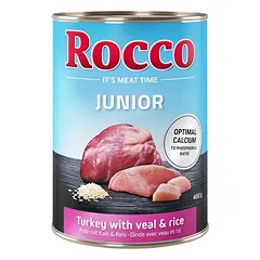 Rocco Junior drėgnas maistas šunims, ekonominė pakuotė 24 x 400 g — 5 nuotrauka