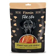 Fitmin for Life Rabbit Ears Chicken skanėstai šunims