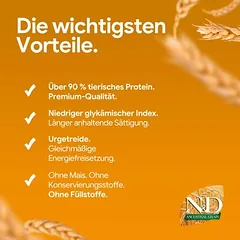 N&D Cat Ancestral Grain Adult su vištiena ir granatu, sausas maistas katėms, 5 - 9,9 kg — 4 nuotrauka