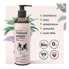 Comfy šampūnas nature puppy, šuniukams, 250ml — 3 nuotrauka