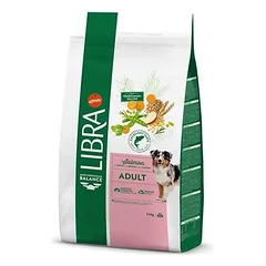 Libra Dog Adult su lašiša, sausas maistas šunims — 2 nuotrauka
