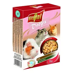 Vitapol lašeliai graužikams su riešutais 75g