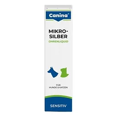 CANINA Ear Drops Canina Microsilver 50ml parduotuvėje zooplus.de
