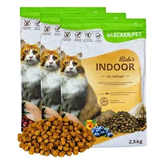 Lyra Pet Lecker.Pet® Balu's Indoor su paukštiena, sausas pilnavertis maistas katėms, 10 kg — 3 nuotrauka