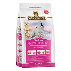 WOLFSBLUT VetLine Hypoallergenic dietinis pašaras suaugusiems alergiškiems šunims, 2 kg