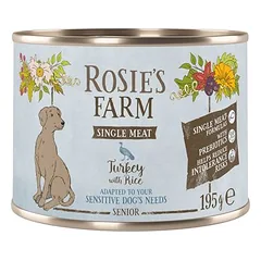 Rosie's Farm Single Meat Senior 6 x 195 g