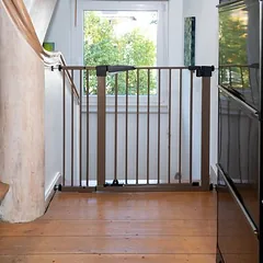TIAKI rudos šunų užtvaros su šonine dalimi, Aukštis 78 cm, plotis 77–103 cm — 3 nuotrauka