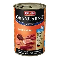 ANIMONDA GranCarno Junior, skonis: jautiena + vištiena, 400 g 