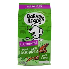 BARKING HEADS Bowl Lickin Goodness Lamb (ėriena) sausas pašaras šunims