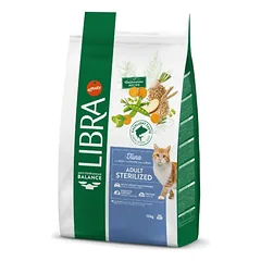LIBRA CAT STERILIZED pašaras katėms su tunu 10kg (3) parduotuvėje Petz.lt