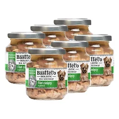 Basttet'o Holistinė veršienos filė galetėje šuniukams 6x130g