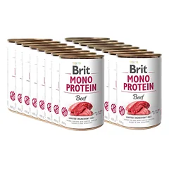 BRIT MONO PROTEIN BEEF 18x400g
