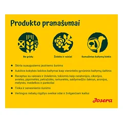 Josera A/S Salmon+Potato sausas maistas suaugusiems šunims su lašiša ir bulvėmis, 12,5 kg