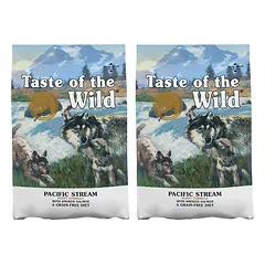 TASTE OF THE WILD Pacific Stream Puppy  24,4 kg (2 x 12,2 kg)su rūkyta lašiša