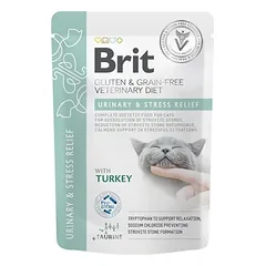 Brit Vet Cat Pouch Urinary & Stress Relief