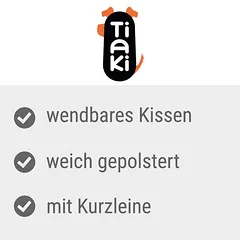 TIAKI automobilinė sėdynė šunims Neon, Labai mažiems < 4 kg — 3 nuotrauka
