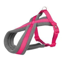 Trixie Premium Touring petnešos, M-L 50-90cm/25mm, fuksija