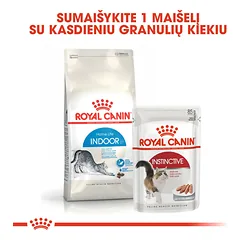 ROYAL CANIN FHN Indoor sausas maistas suaugusioms patalpose gyvenančioms katėms 2 kg — 5 nuotrauka