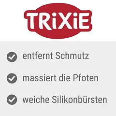 Trixie silikoninis letenų valiklis, Vidutiniams 11–25 kg — 3 nuotrauka