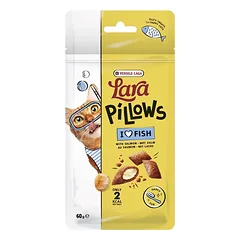 VERSELE-LAGA Lara Snack Pillows with Salmon Happy Fur 60g skanėstas, palaikantis gražią kailį