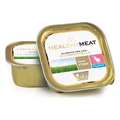 HEALTHYMEAT CERVO E PATATE PUPPY (SU ELNIENA IR BULVĖMIS) MONOPROTEININIS PAŠTETAS ŠUNIUKAMS 150g.