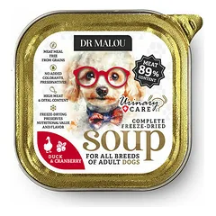 Dr Malou Dog Soup Freeze-Dried Soup Duck, Cranberries Urinary Care 12 g