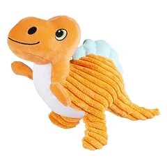 Duvo+ Hundespielzeug Dino Ankylosaurus orange