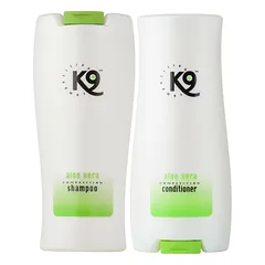 K9 Aloe Vera Rinkinys - šampūnas + kondicionierius su alaviju jautriai augintinių odai