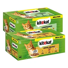 Kitekat šviežumo maišeliai, drėgnas maistas katėms 96 x 85 g — 2 nuotrauka