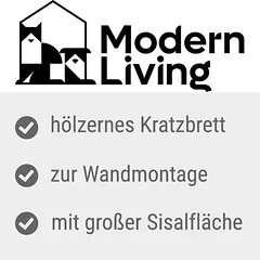 Modern Living draskymo kilimėlis katėms Vera, kreminė / natūrali — 3 nuotrauka