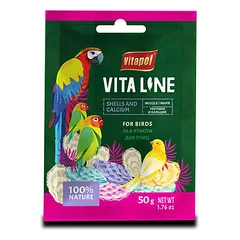 Vitapol Vitaline Shells and Calcium for Birds 50 g