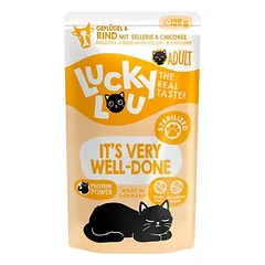 Lucky Lou Sterilized drėgnas maistas katėms 16 x 125 g, 100 - 199 g — 5 nuotrauka