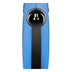 flexi New Classic juostinis pavadėlis L, mėlynas, 8 m, <50 kg, Papildomas priedas: Multibox, juoda — 3 nuotrauka